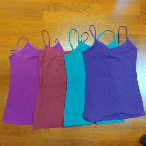 Wet Seal camis, four total, size small